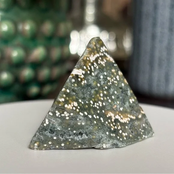 (Orbicular) Ocean Jasper Crystal Freeform OBJ - Picture 3 of 17